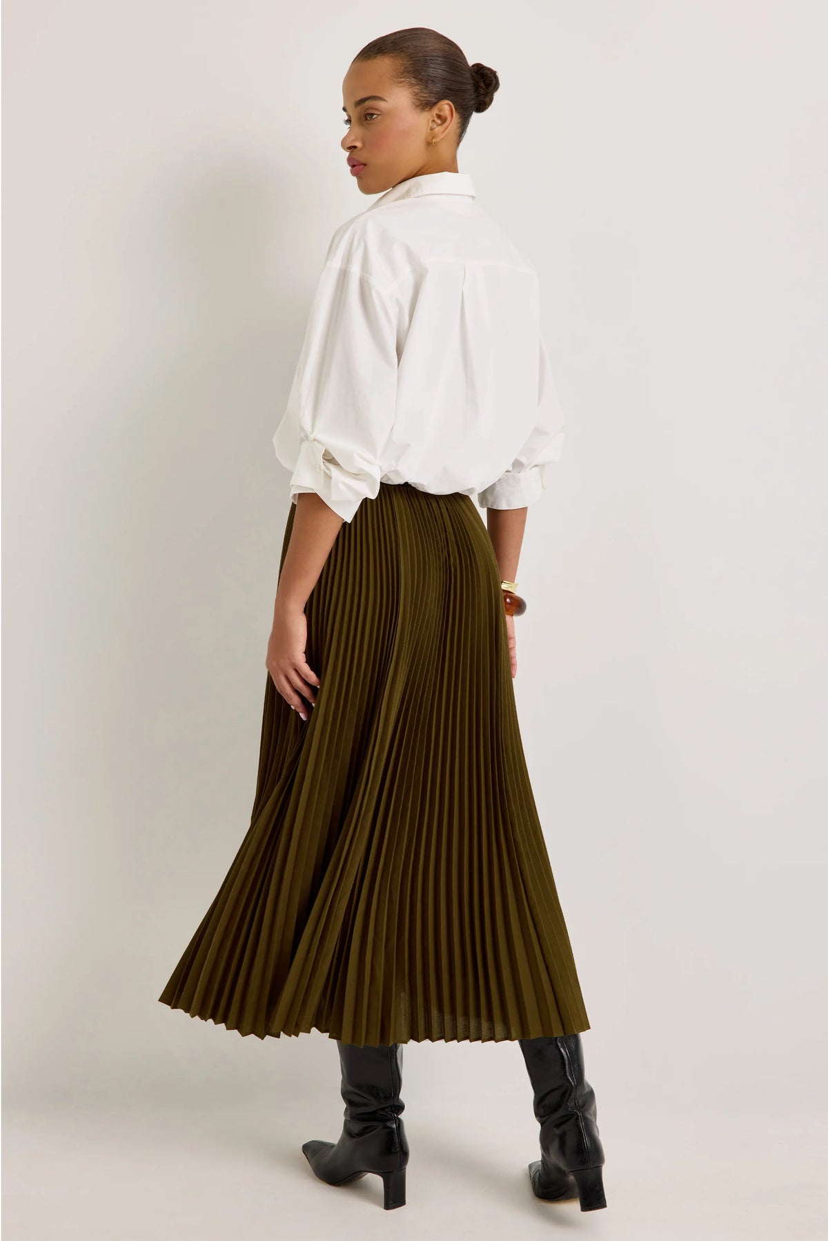 Wesley Skirt - Juniper Green
