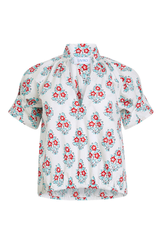 Merritt Top - Liberty Stamp