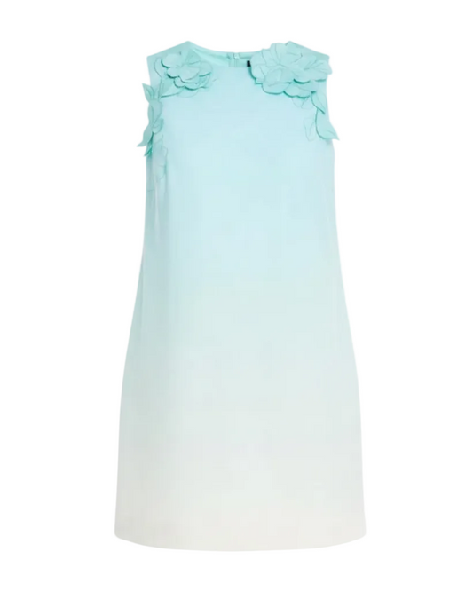 Juniper Shift Mini Dress - Aegean Calypso