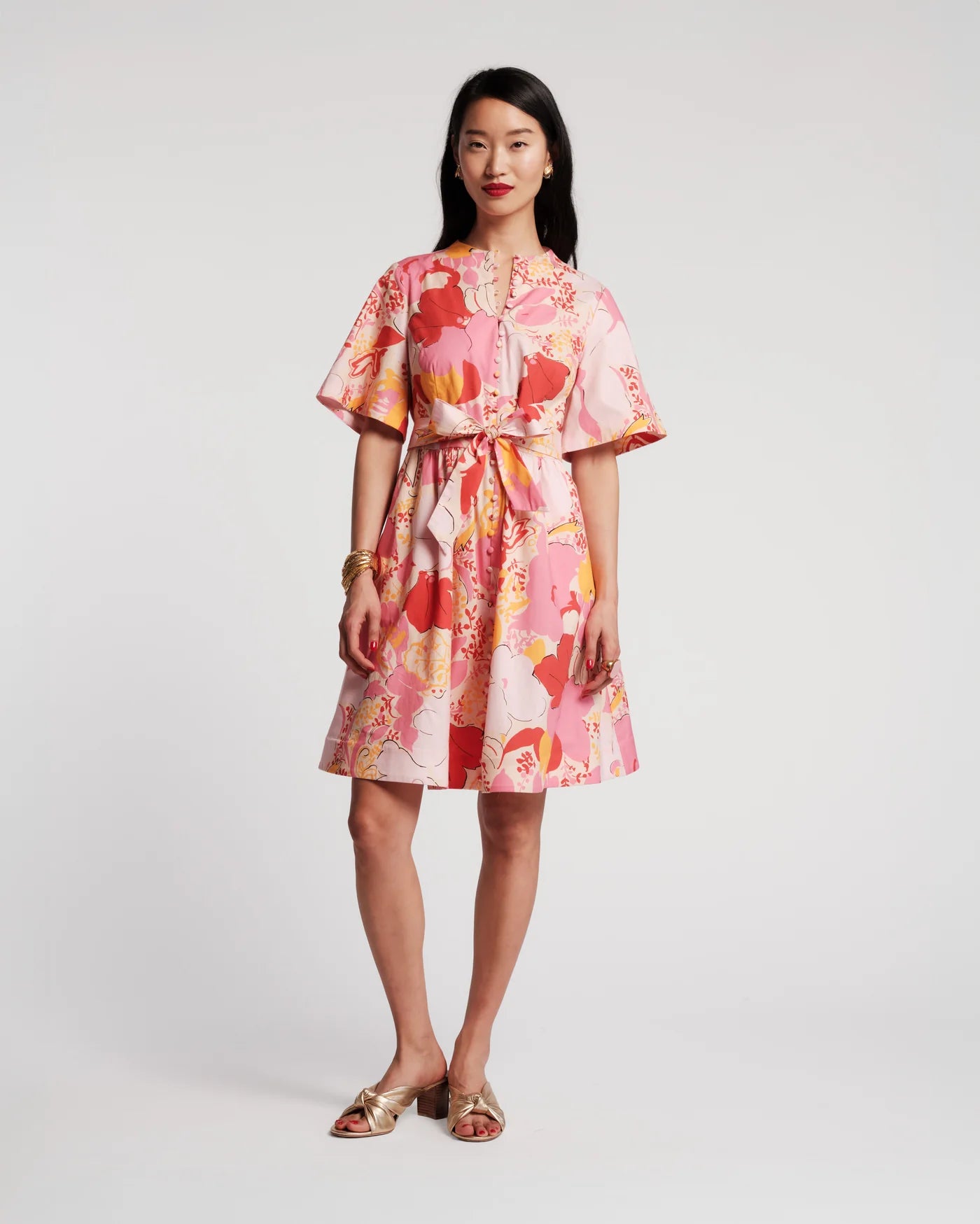 Nancy Dress - Wild Tulip
