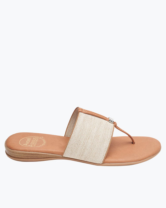 Nice Sandal - Beige Linen