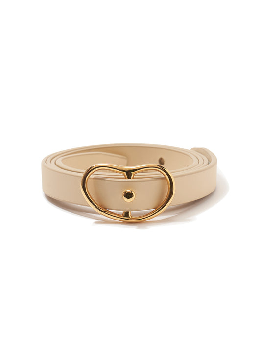 Skinny Georgia Belt - Butter