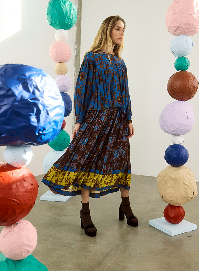 Berkman Skirt - Wild Vine Brown
