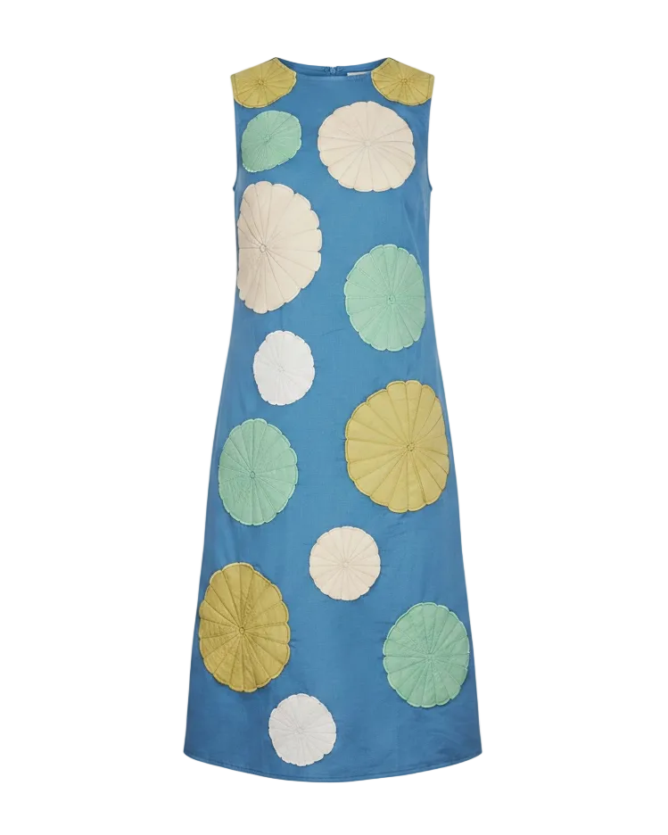 Waller Dress - Mosaic Embroidery