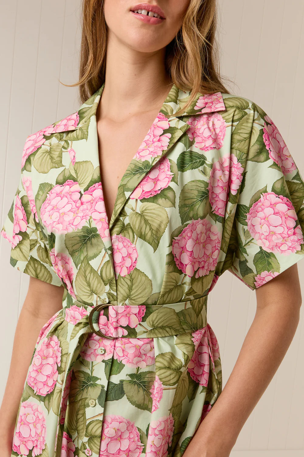 Sylvie Dress - Pink Jardin