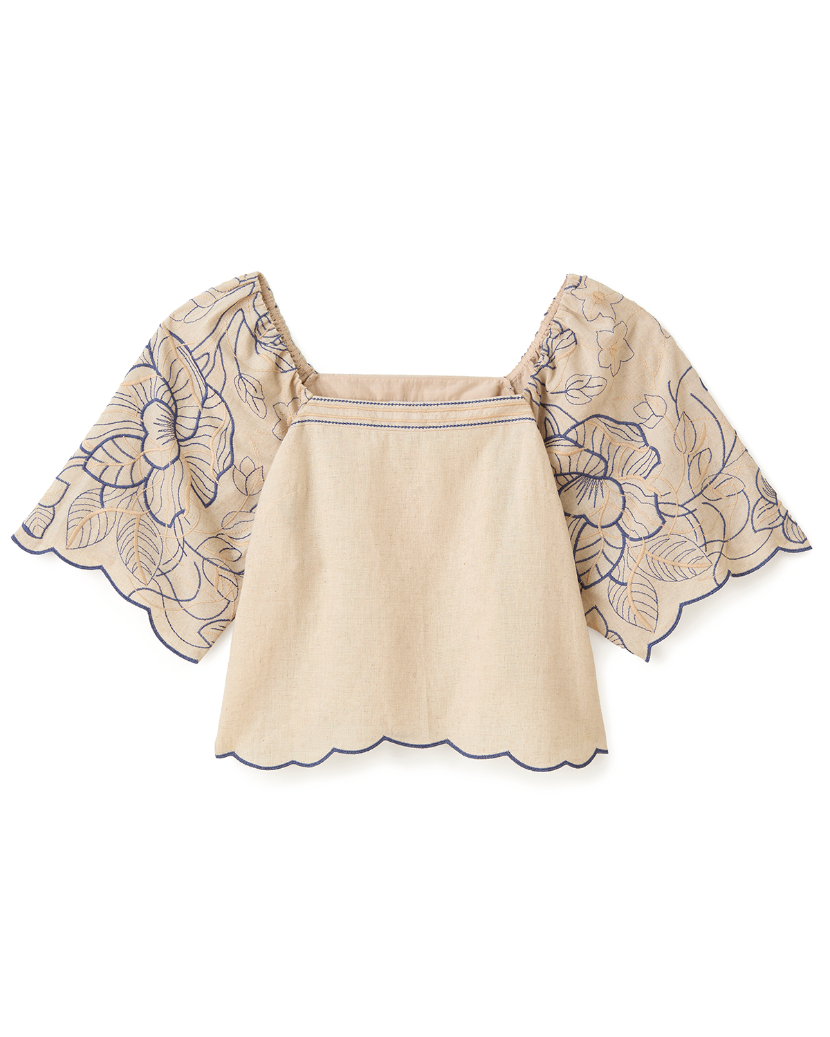 Bryn Top - Natural Linen