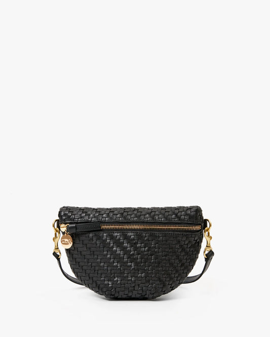 Petite Fanny - Black Woven Zig-Zag