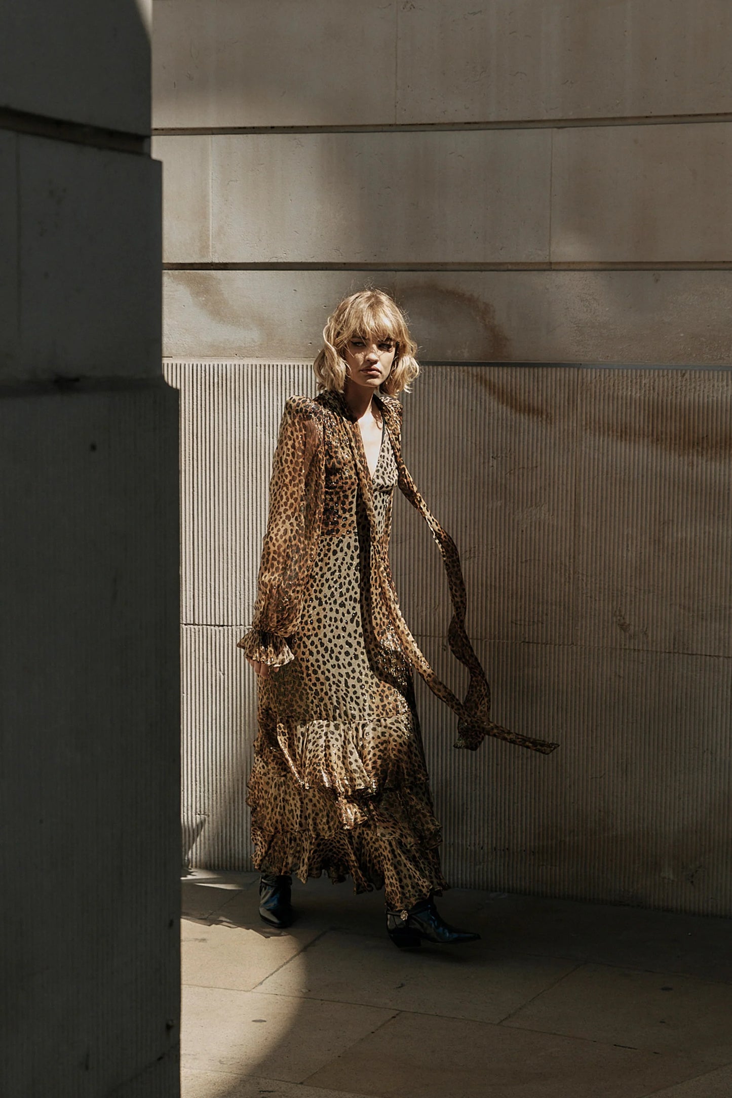 Farrah Maxi Dress - Cheetah