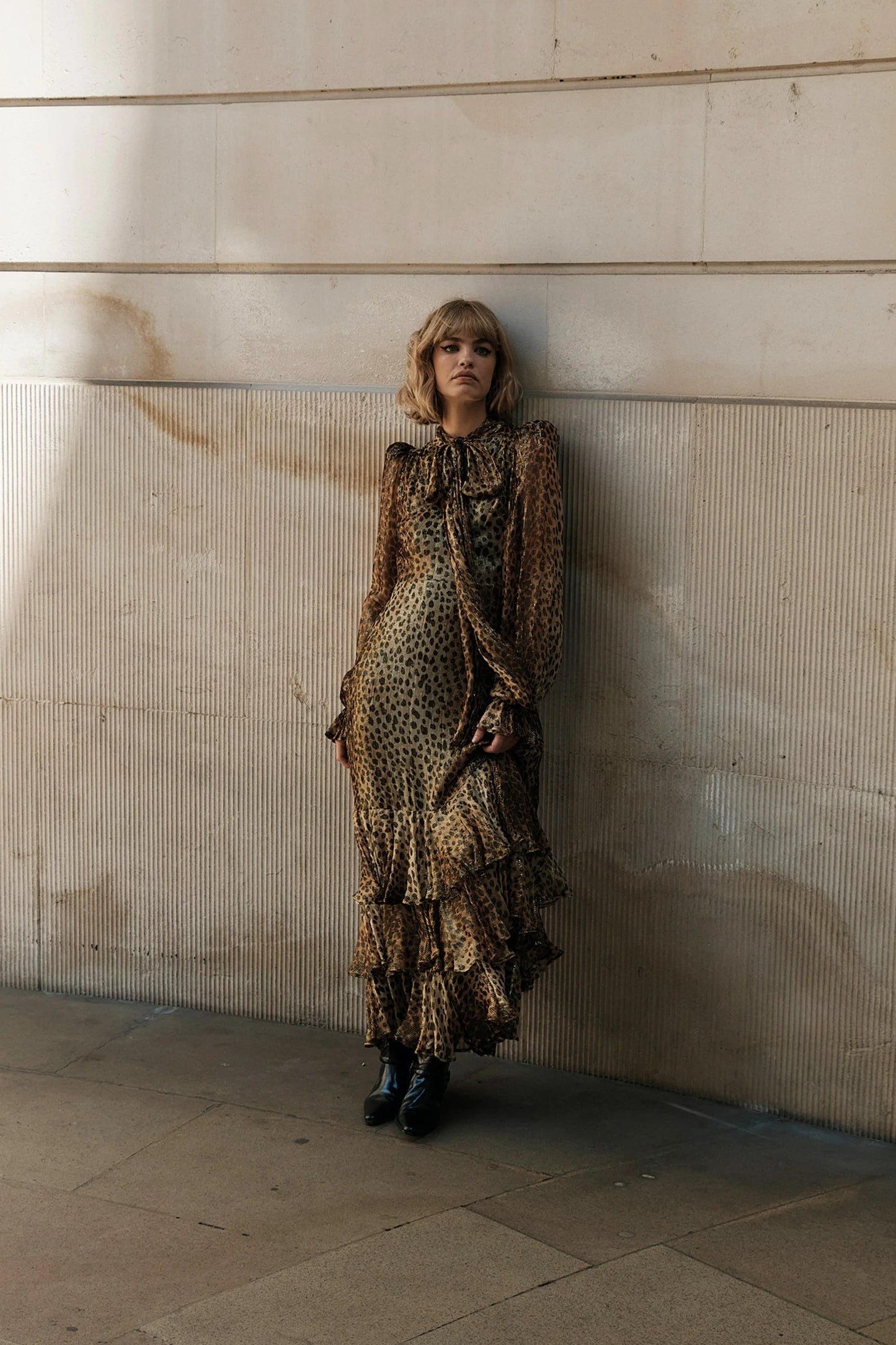 Farrah Maxi Dress - Cheetah