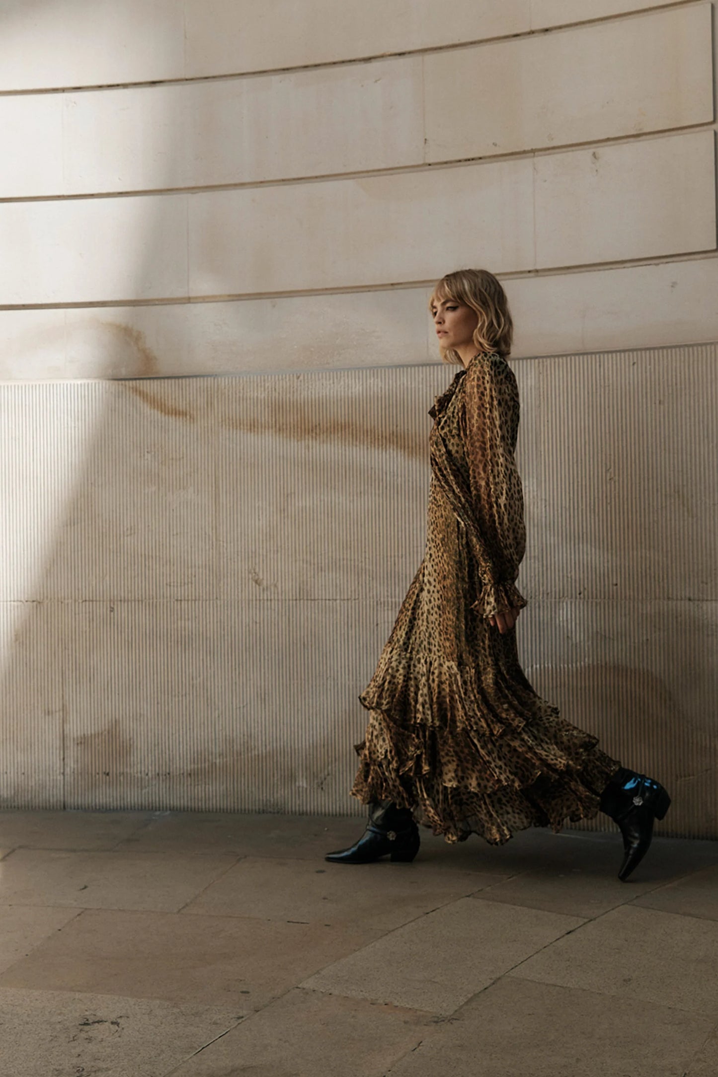 Farrah Maxi Dress - Cheetah