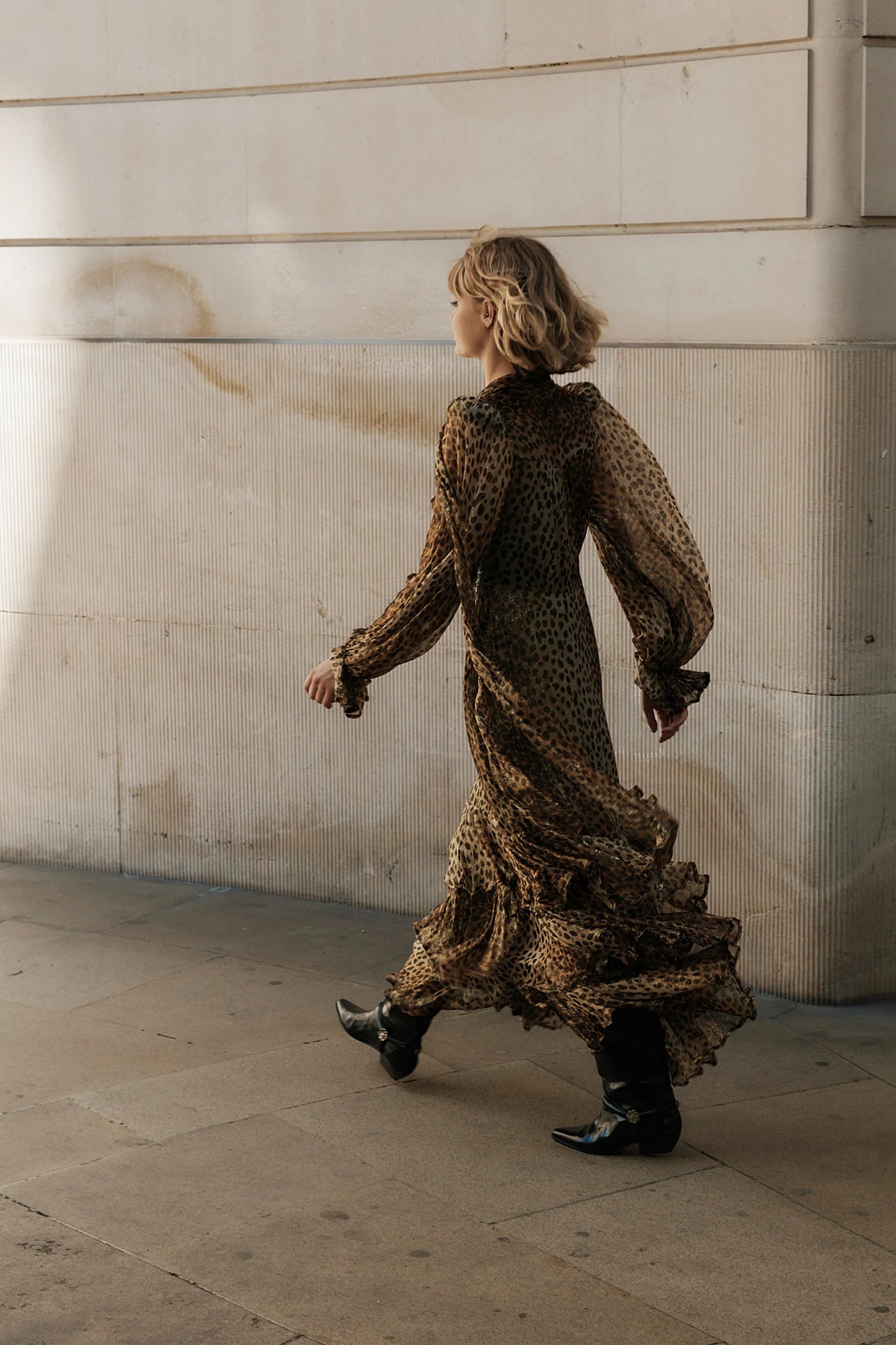 Farrah Maxi Dress - Cheetah