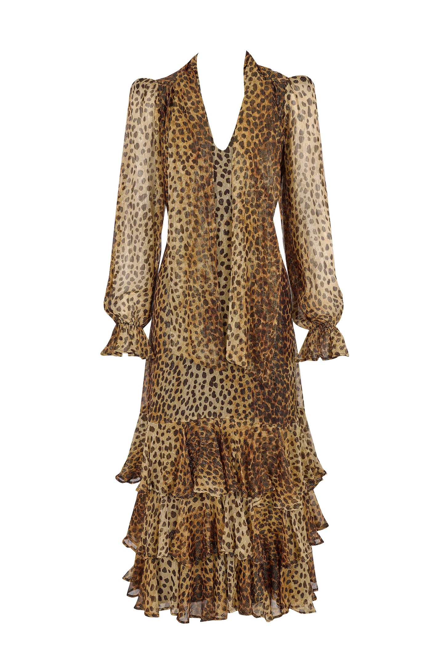 Farrah Maxi Dress - Cheetah