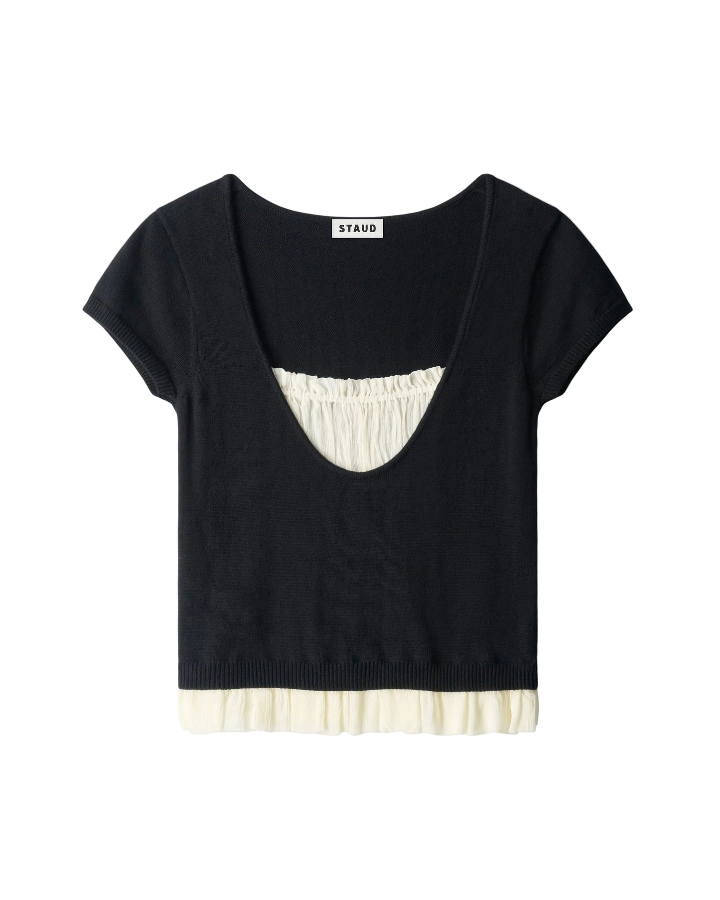 Marin Top - Black/Ivory