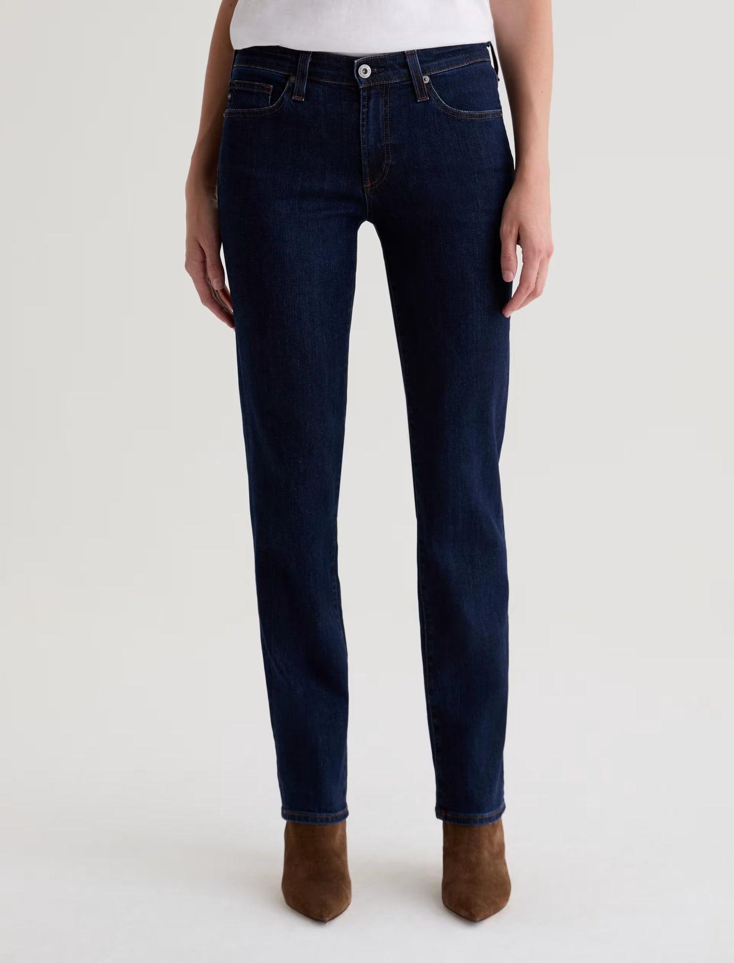 Sandra Low-Rise Straight - Modern Indigo