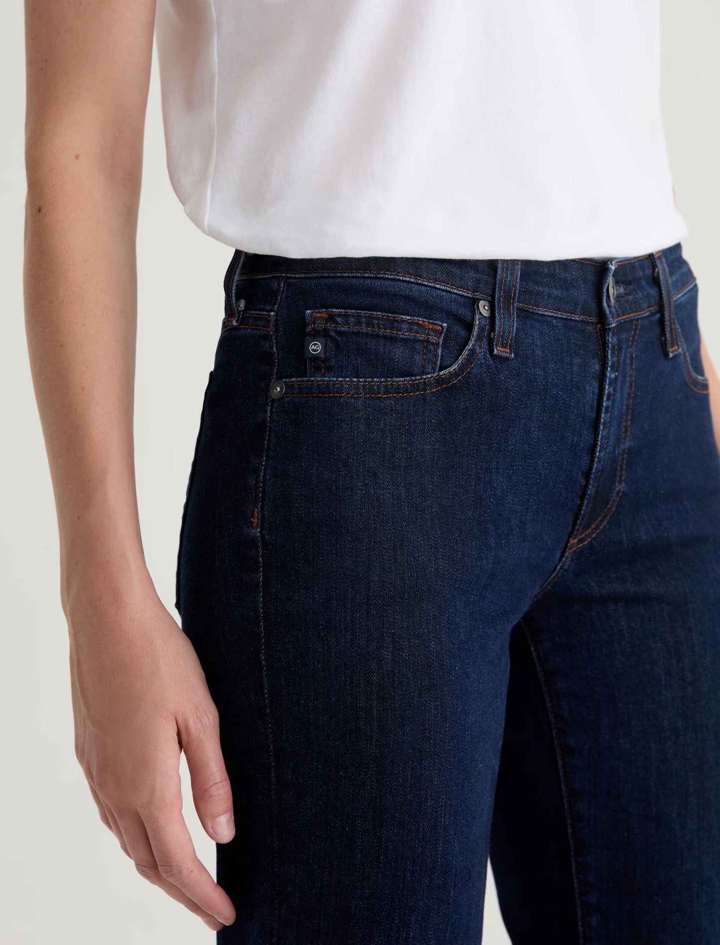 Sandra Low-Rise Straight - Modern Indigo
