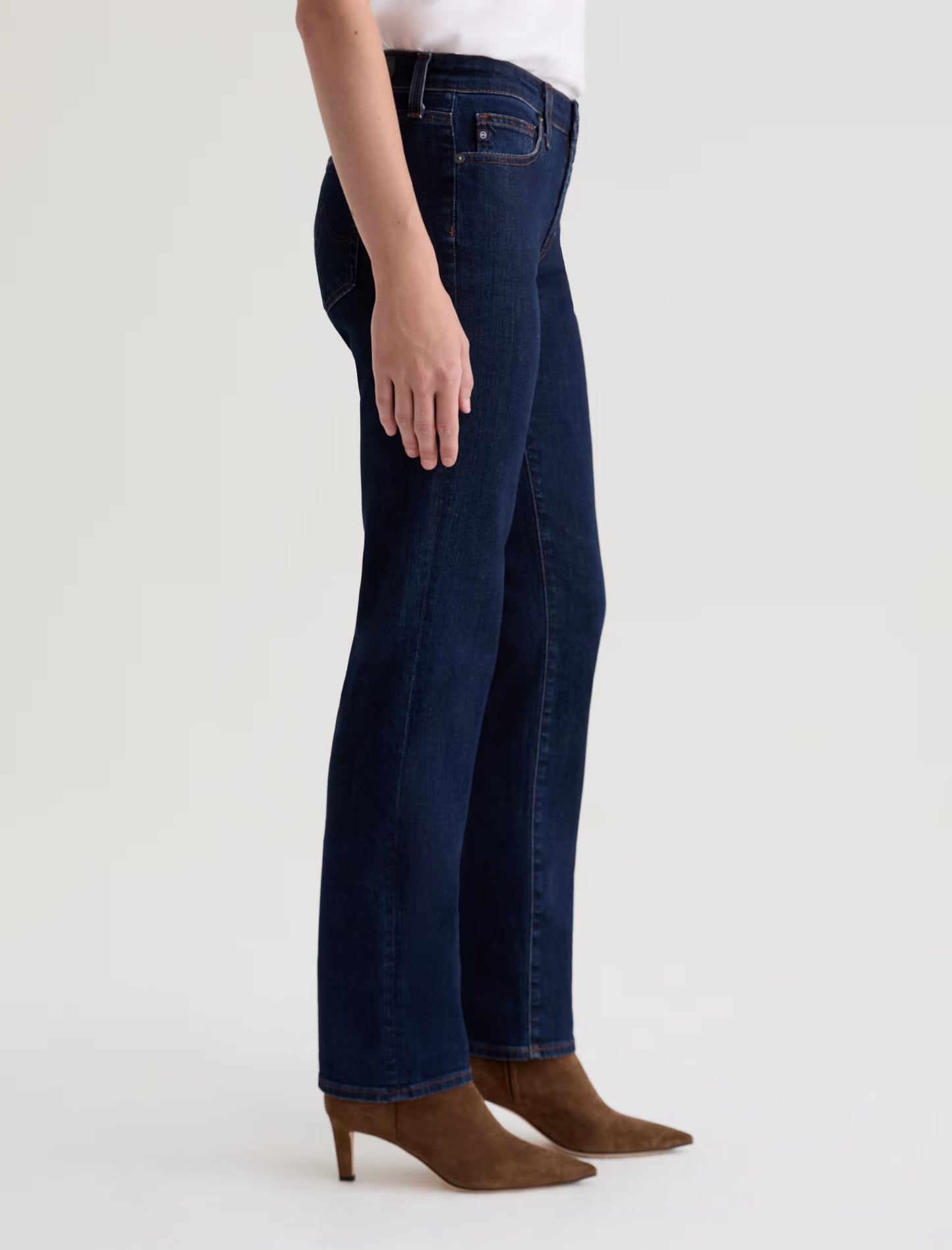 Sandra Low-Rise Straight - Modern Indigo