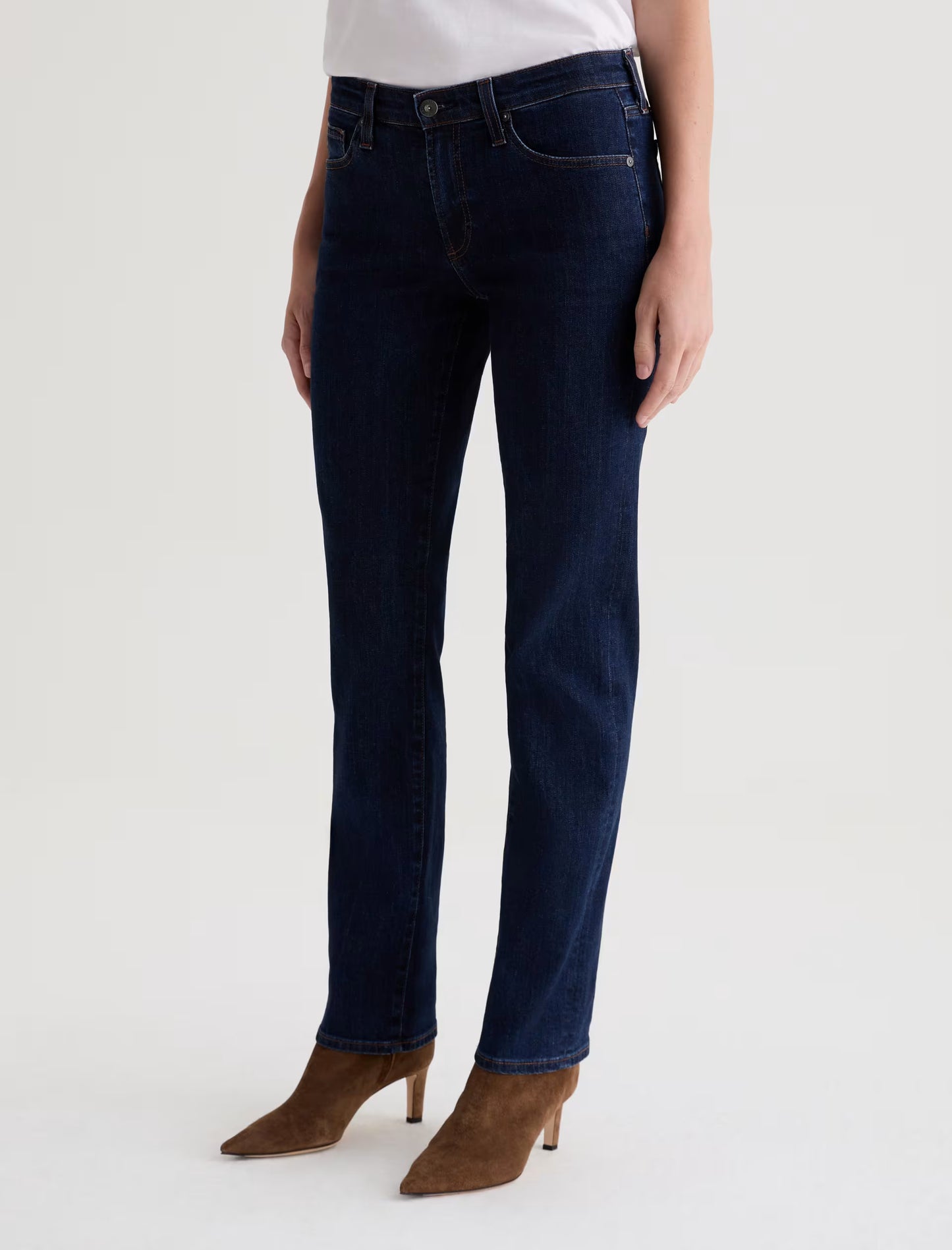 Sandra Low-Rise Straight - Modern Indigo