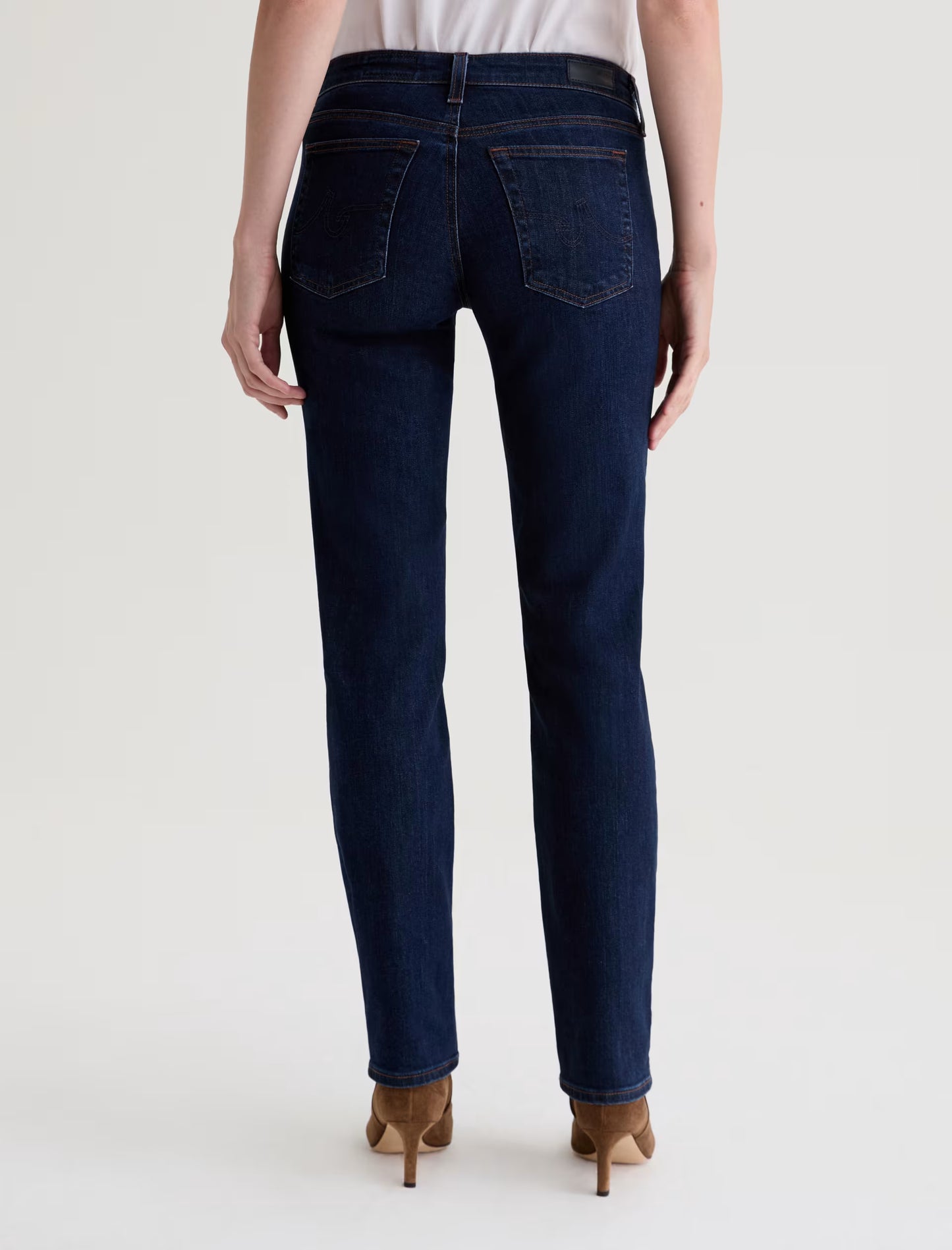Sandra Low-Rise Straight - Modern Indigo