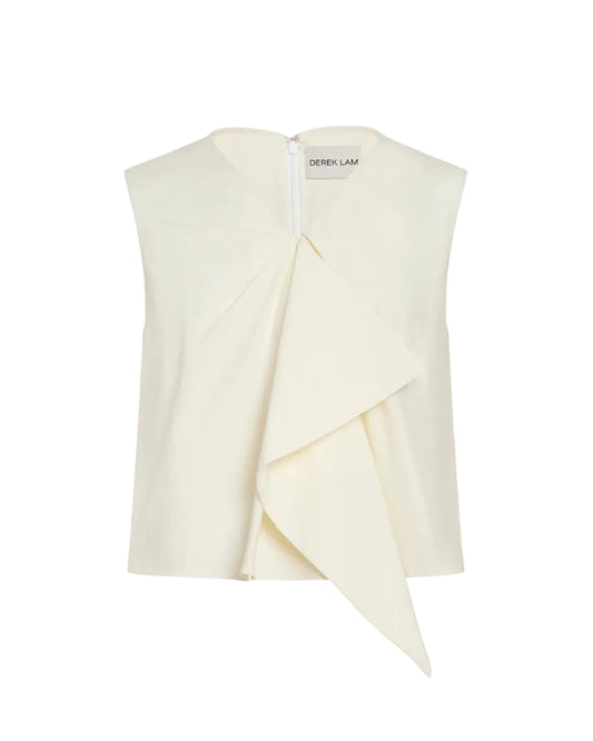 Ubah Origami Pleated Top - Ivory