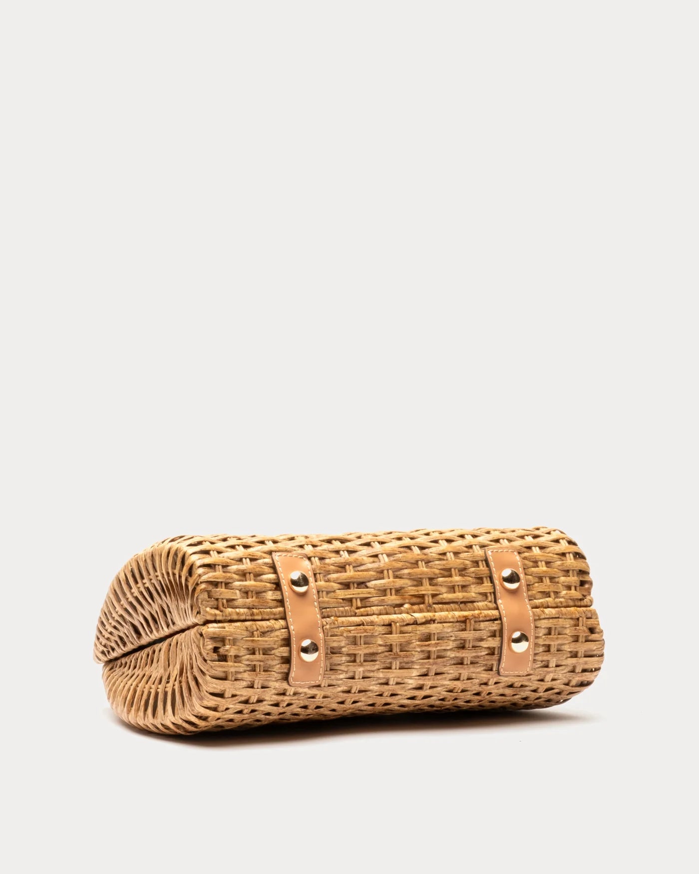 Rooster Wicker Basket - Toast
