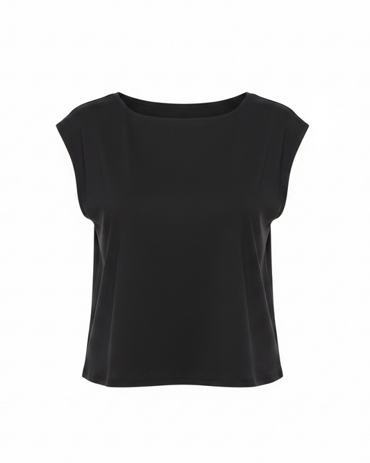 Jersey Lounge Tank - Black