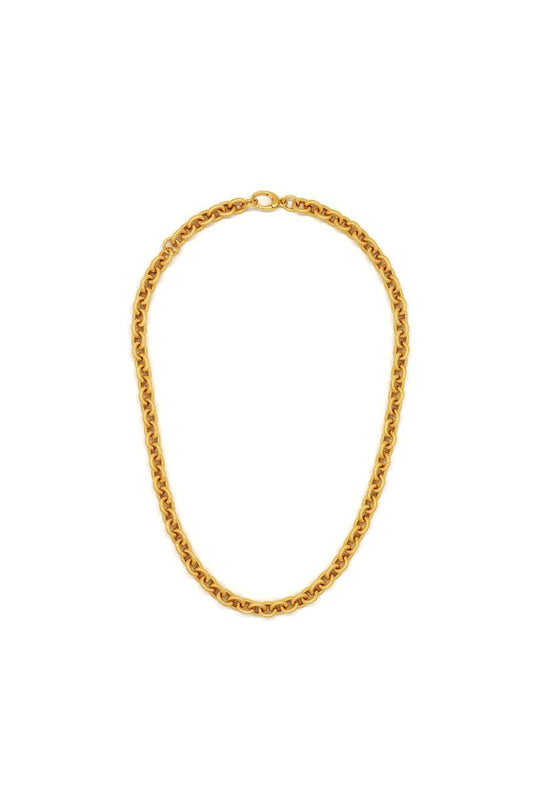 Rope Link Necklace - Gold