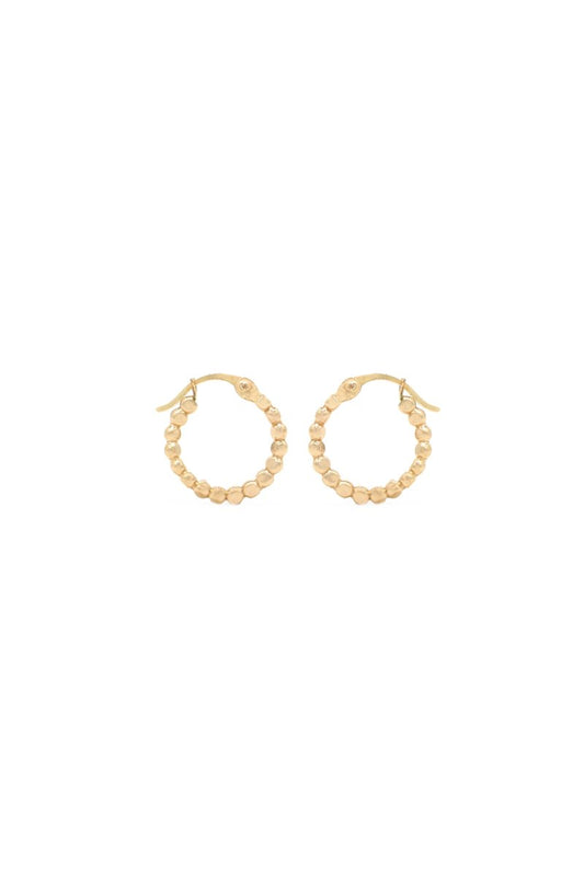 Origami Hoop Earrings - Petite