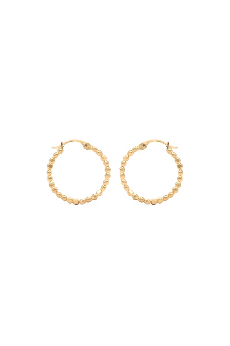 Origami Hoop Earrings - Standard