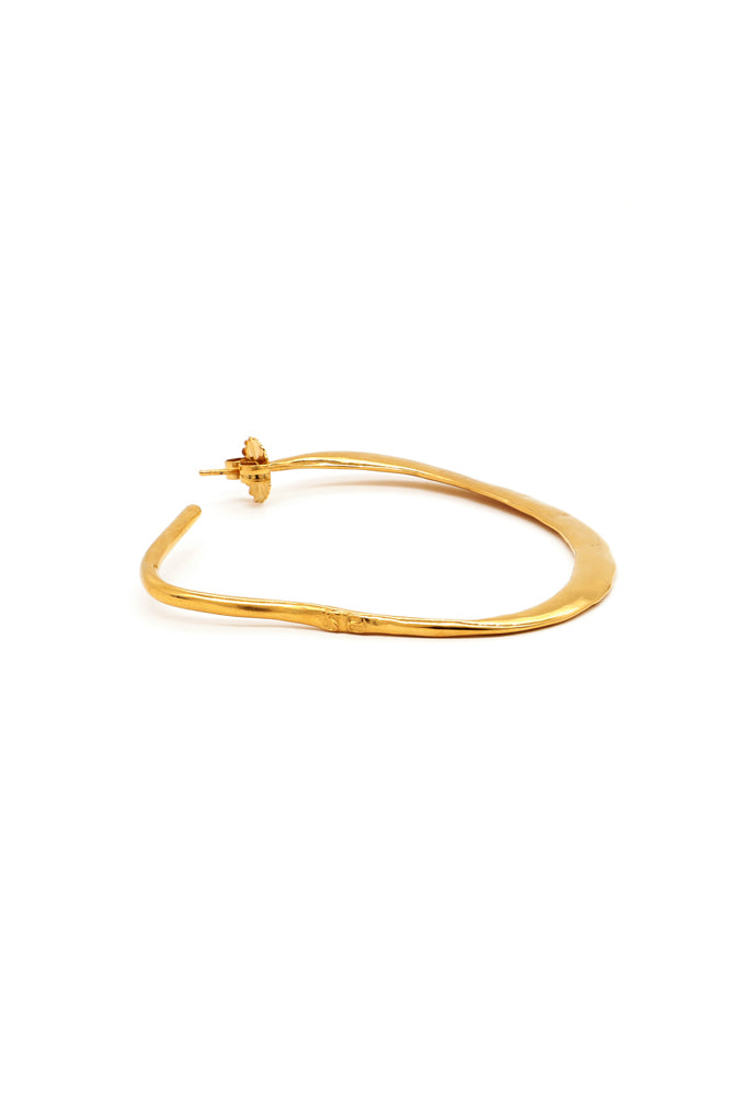 Imperial Hoop Earrings - Gold