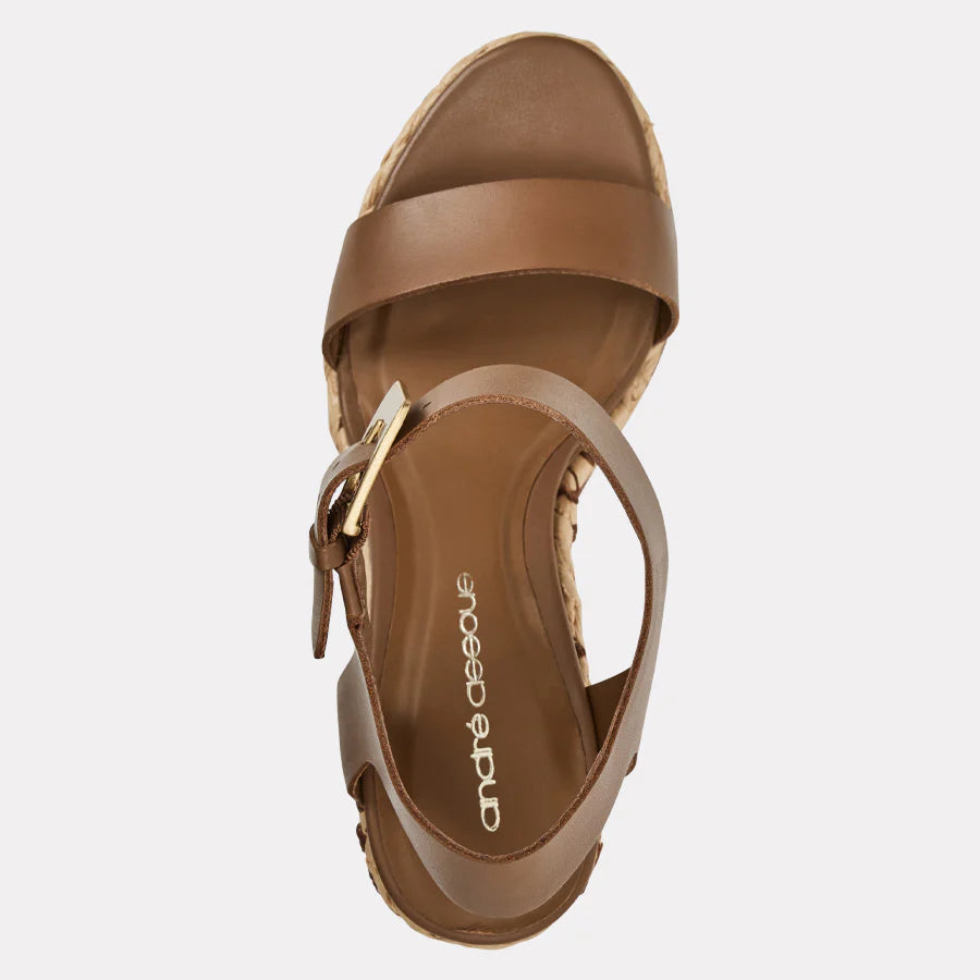Taliah Espadrille Wedge - Camel