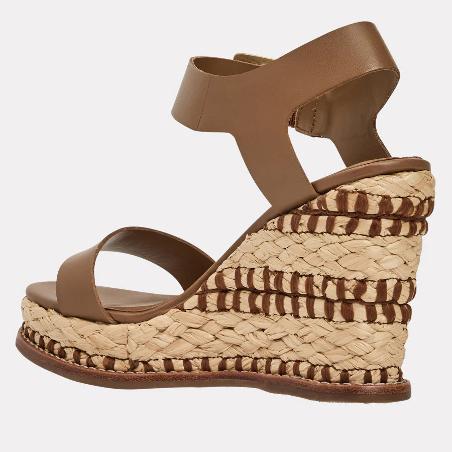 Taliah Espadrille Wedge - Camel