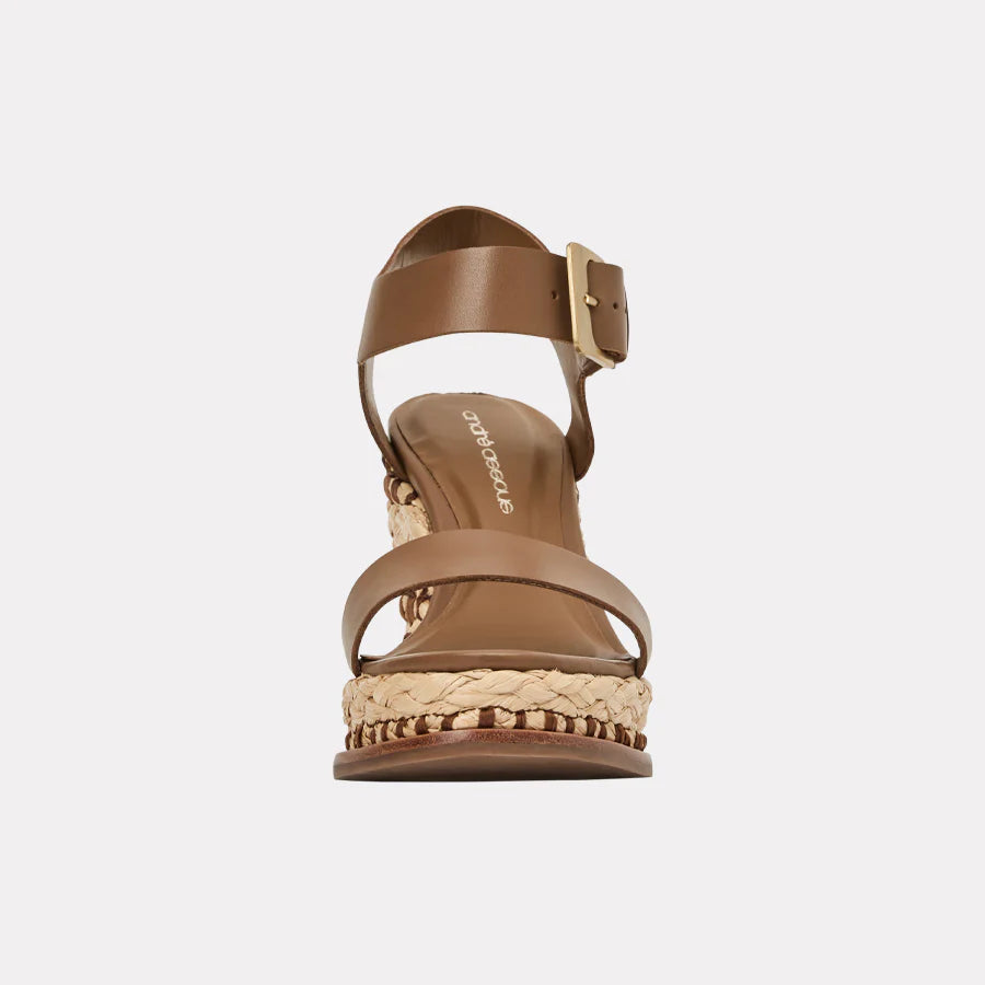 Taliah Espadrille Wedge - Camel
