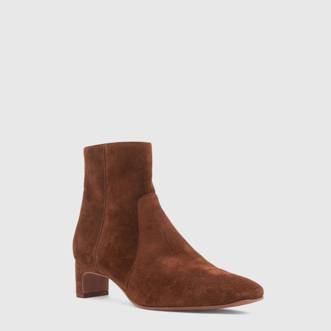 Siella Boot - Brandy Suede