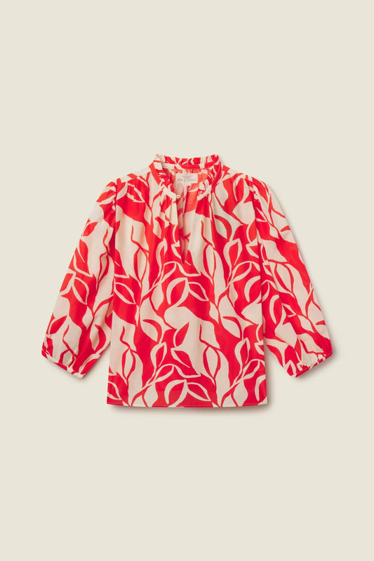 Orly Blouse - Red Amaranta