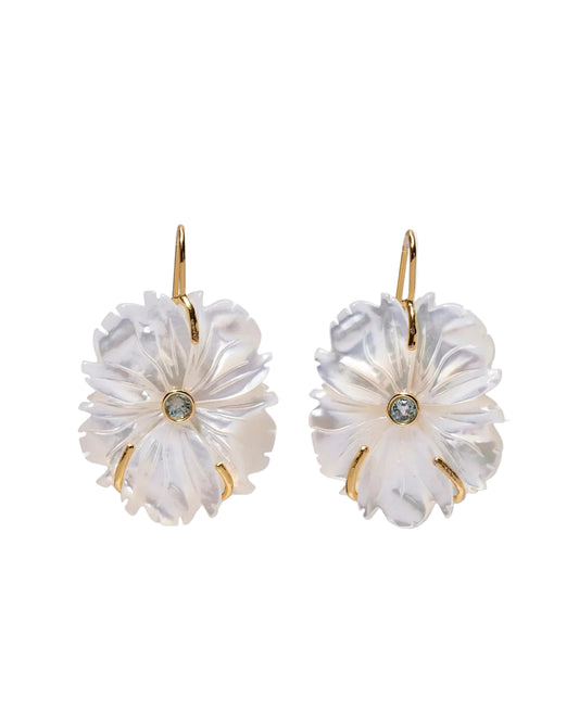 New Bloom Earrings - Mother of Pearl