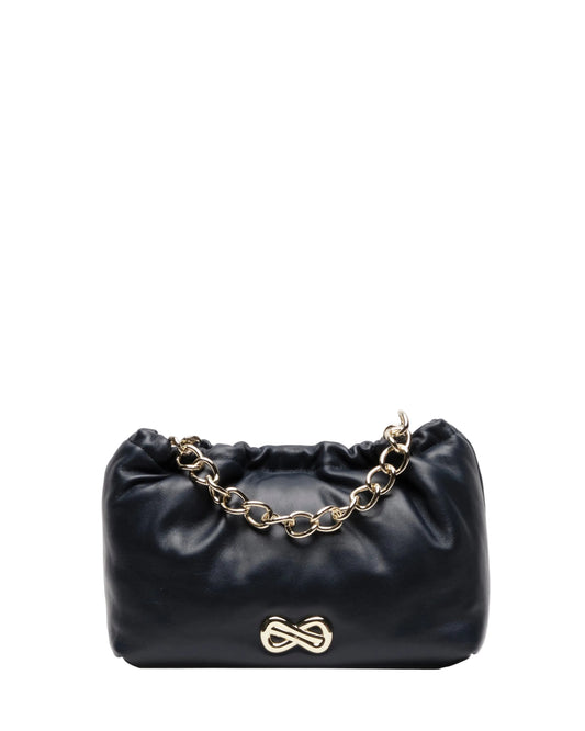 Bici Leather Bag - Navy