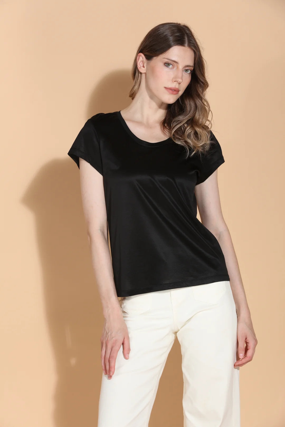 Modal Cotton Blend T-Shirt