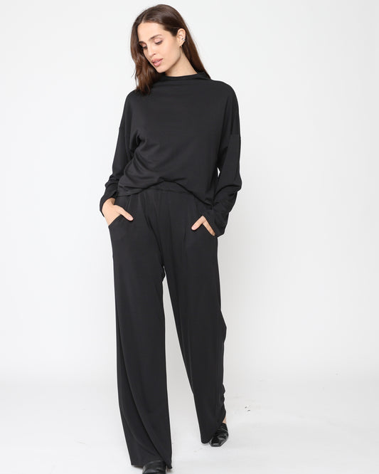 Jersey Lounge Pant - Black