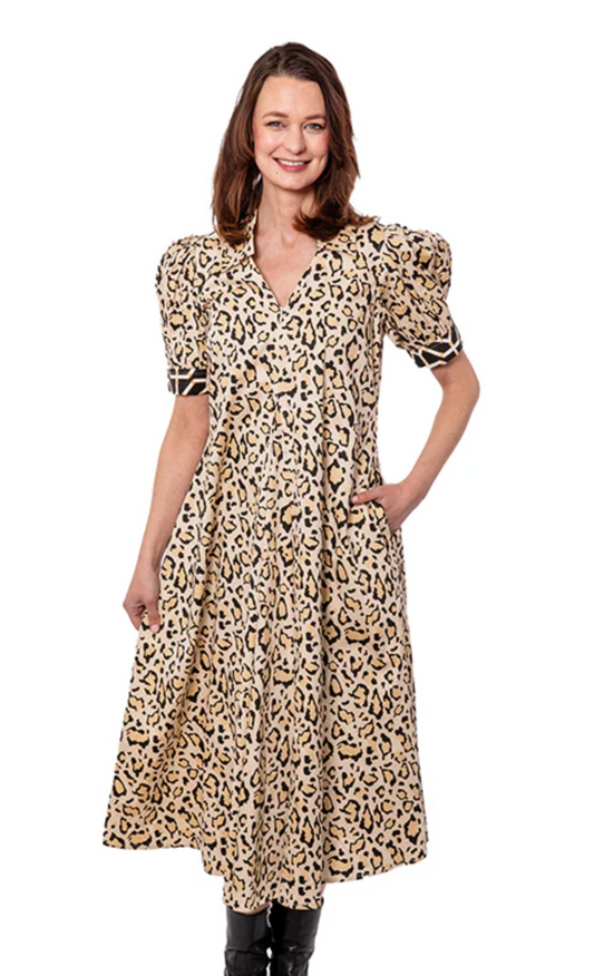 Montauk Leopard Print Dress