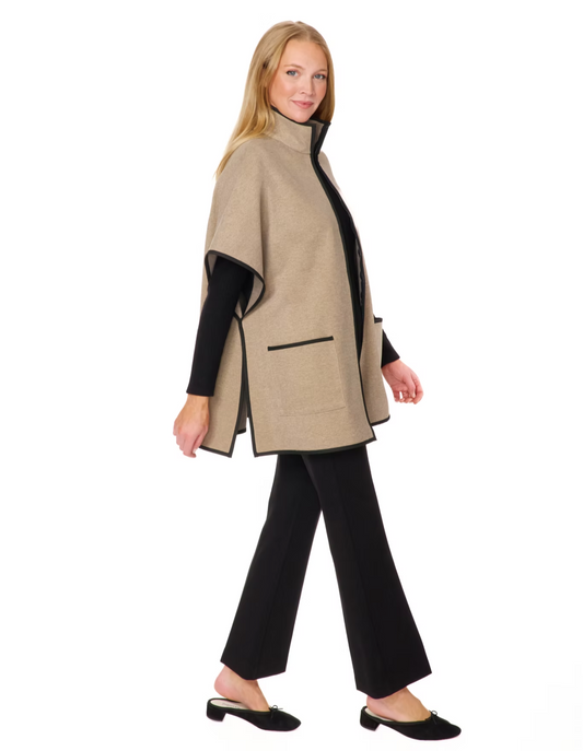 Zip Cape - Oat