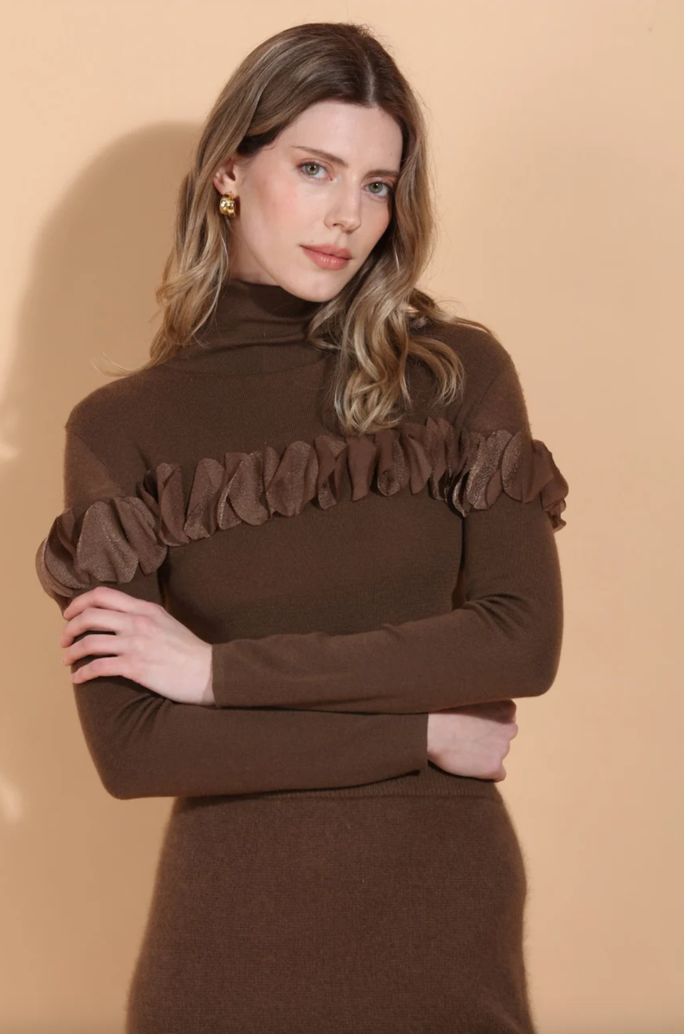 Merino Wool Sweater with Appliqué