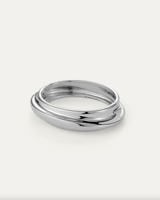 Lennon Bangle - Silver