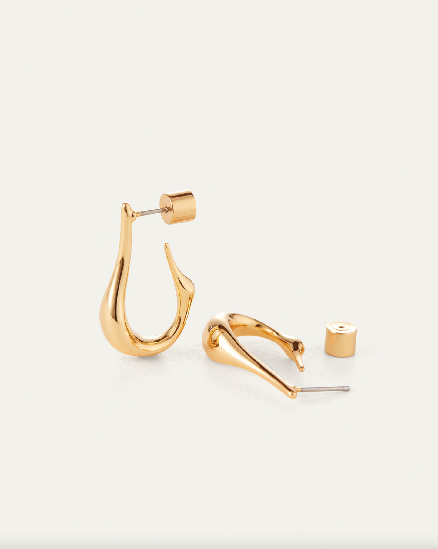 Small Colette Hoops - Gold