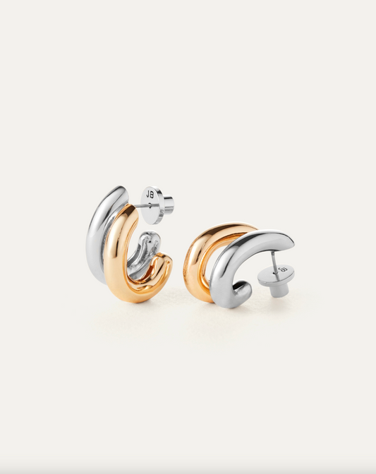 Florence Earring - Two Tone
