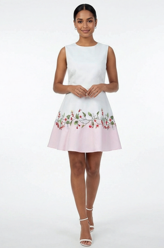 Mongu Dress - Strawberry Fields