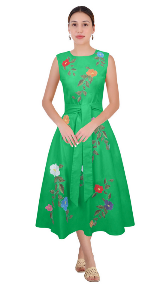 Jules Dress - Kelly Green