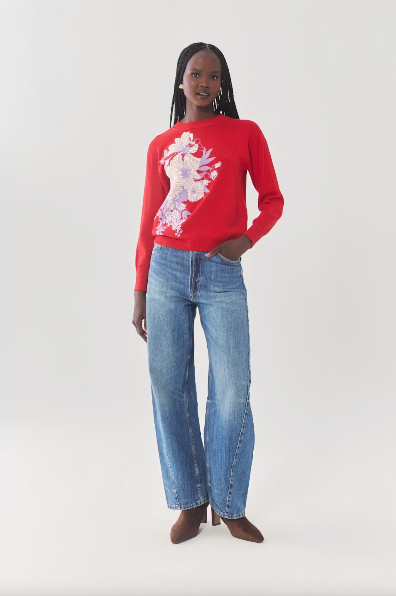Reese Sweater - Red