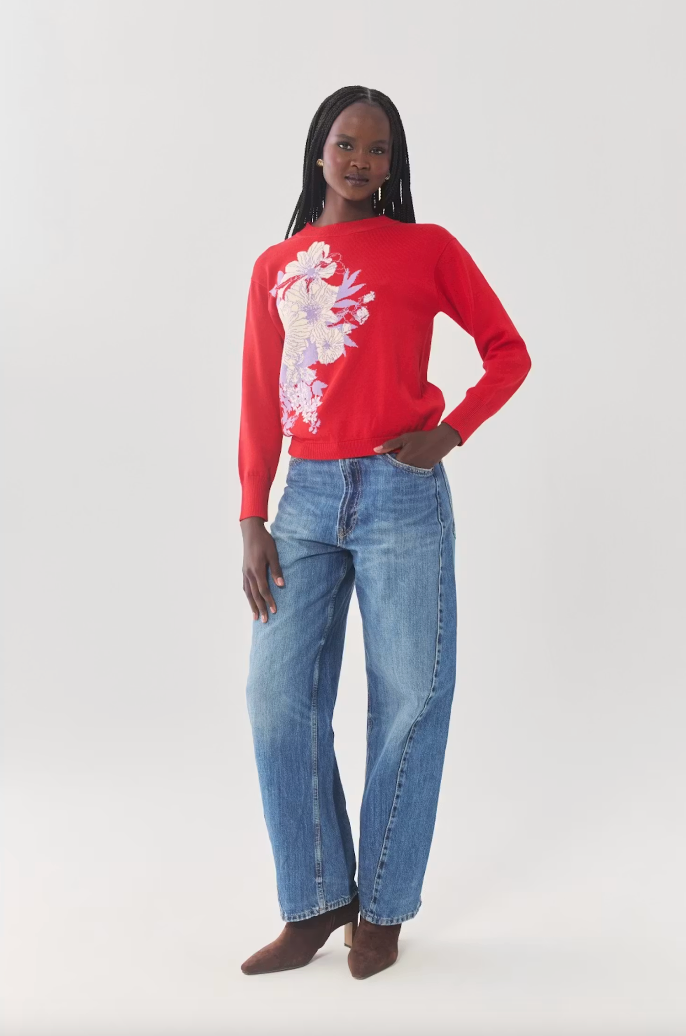 Reese Sweater - Red