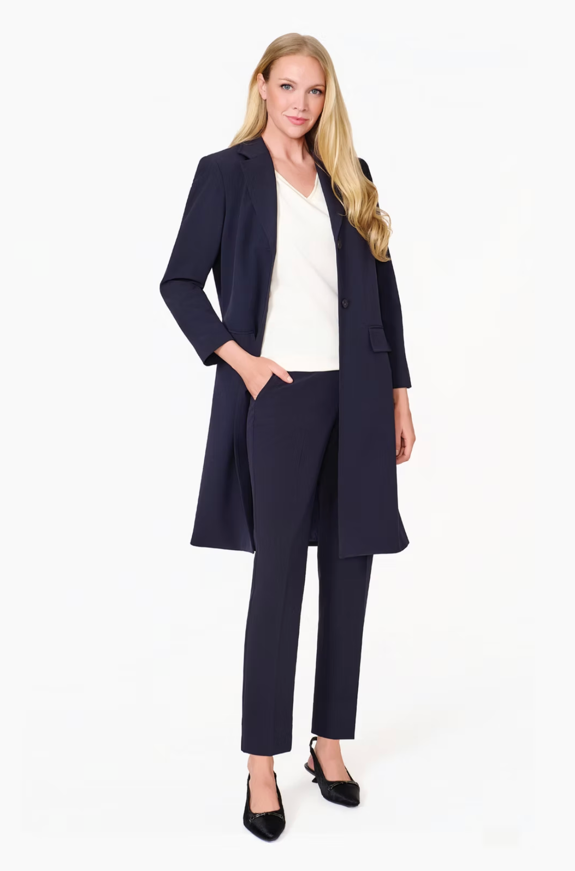 Long Duster - Navy