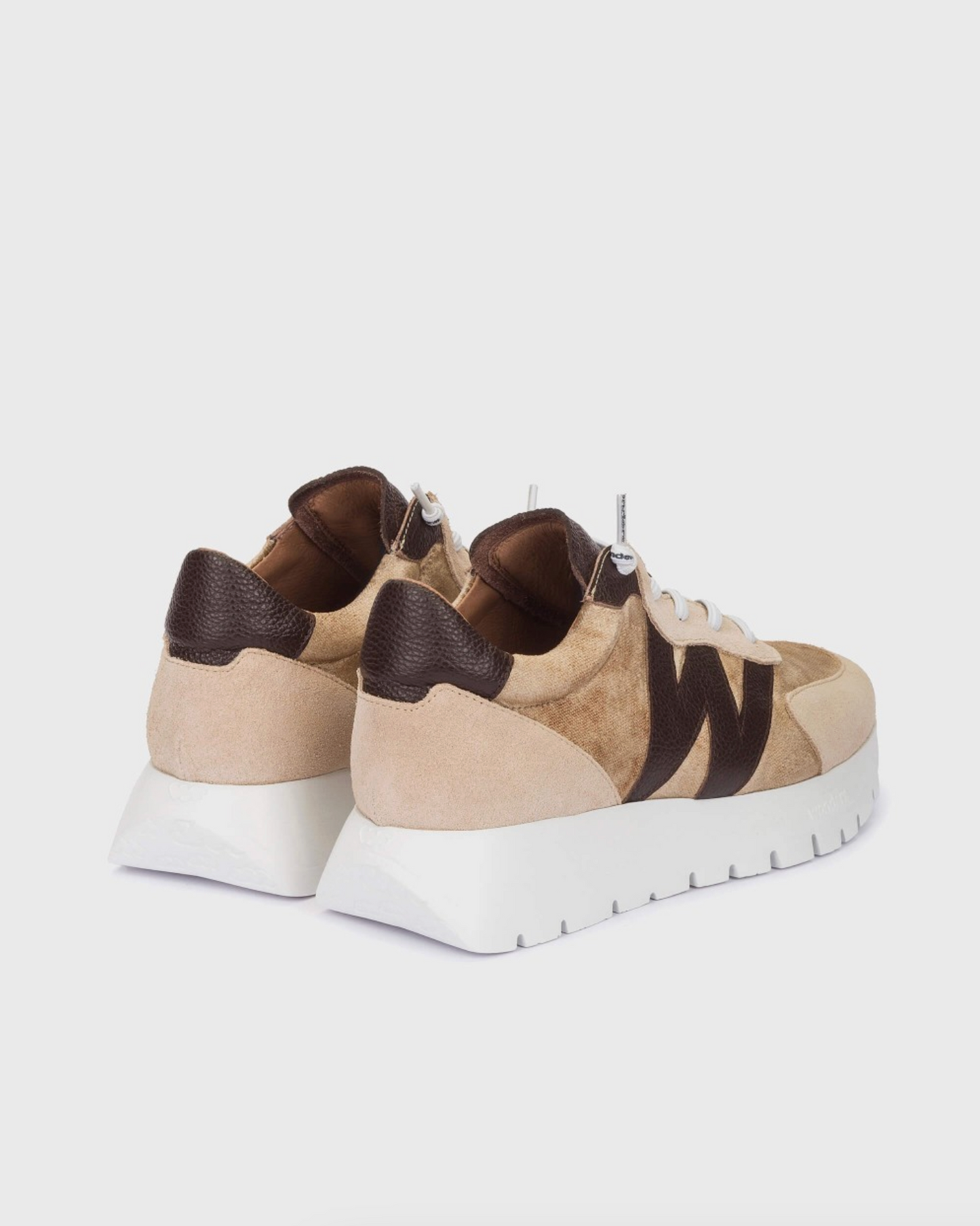 Odisei 111 Sneakers - Taupe/Coffee
